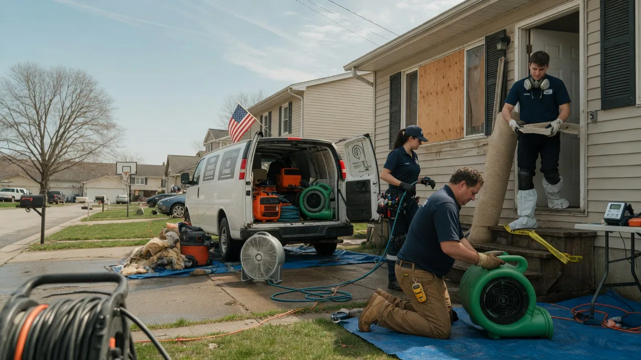 Water Damage Restoration in Lafayette, TN near me